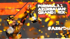 Perez leads Red Bull 1-2 at Azerbaijan Grand Prix