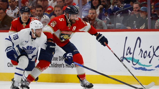 Calle Jarnkrok (19) Aaron Ekblad (5), Getty Images Calle Jarnkrok (19) Aaron Ekblad (5)