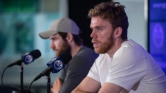 Leon Draisaitl and Connor McDavid