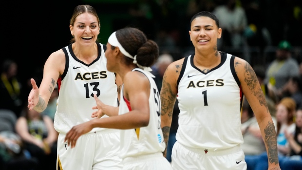 Defending champion Aces rout Storm in opener