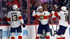 Matthew Tkachuk, Sam Reinhart, and  Sam Bennett