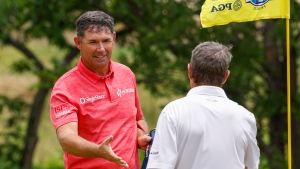 Harrington shoots 8-under 64 for early lead at Senior PGA Championship