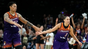 Taurasi has 23 points, Mercury hit 13 3s to beat Lynx