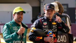 Verstappen takes pole for Monaco Grand Prix ahead of Alonso as Perez crashes