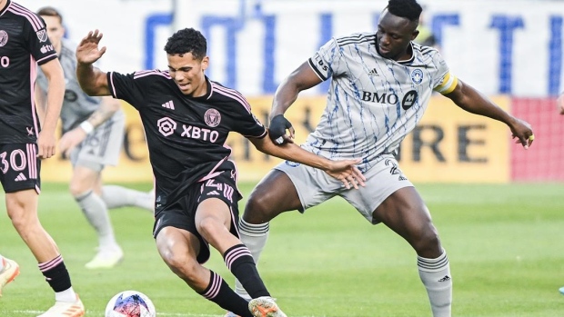 Offor's second-half goal lifts CF Montreal over Inter Miami