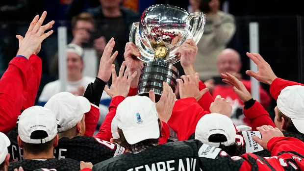 Blais' two goals lifts Canada past Germany for World Championship gold