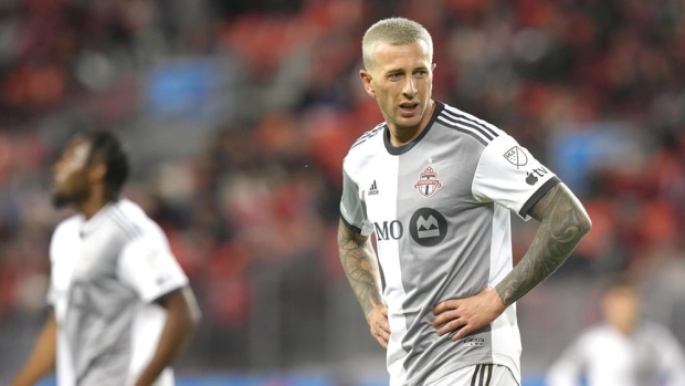 Italian star Bernardeschi back training with TFC after weekend benching