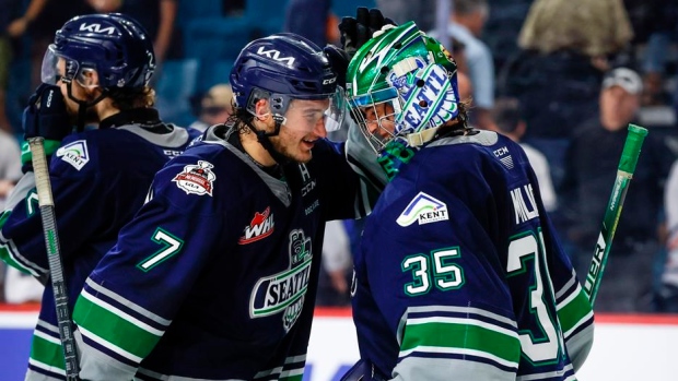 Goaltender Milic starring for Thunderbirds at Memorial Cup