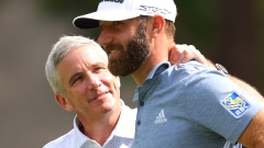 Jay Monahan Dustin Johnson
