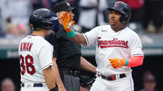 Ramirez hits three homers to power Guardians to rout slumping Red Sox