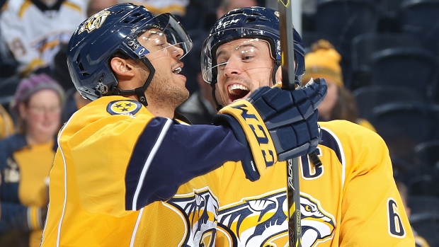 Shea Weber Seth Jones, John Russell/National Hockey League/Getty Images Shea Weber Seth Jones