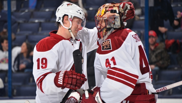Shane Doan Mike Smith, Jamie Sabau/NHLI via Getty Images Shane Doan Mike Smith