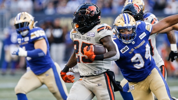 Lions, Bombers meet in showdown for first place in West Division