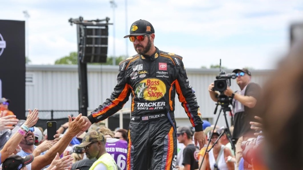 NASCAR Cup Series points leader Truex re-signs with Joe Gibbs Racing for 2024