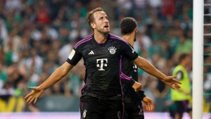 Kane scores on Bundesliga debut as Bayern Munich starts with rout of Werder Bremen