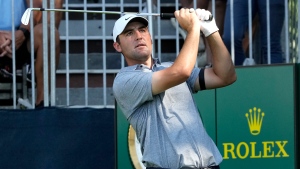 Scheffler, Fitzpatrick share lead with big chasing pack at BMW Championship