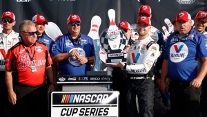 NASCAR'S Byron wins at Watkins Glen for Cup Series-leading fifth win of season