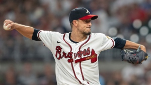 Braves place P Morton on 15-day IL with finger issue