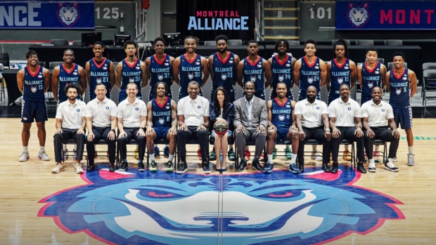 The Montreal Alliance basketball team is set to compete in the Canadian Elite Basketball League’s, Source: Twitter/@mtl_alliance The Montreal Alliance basketball team is set to compete in the Canadian Elite Basketball League’s