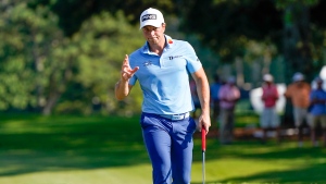 Morikawa, Hovland lead Tour Championship; Scheffler rebounds