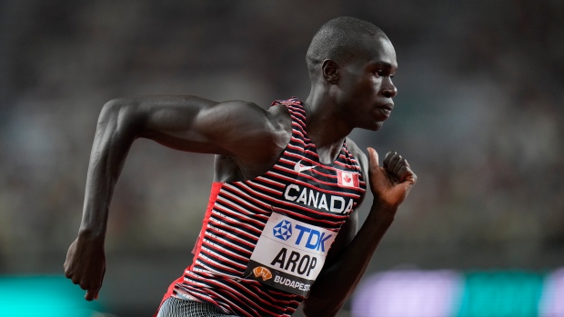 Canada's Arop claims gold in men's 800M at athletics worlds