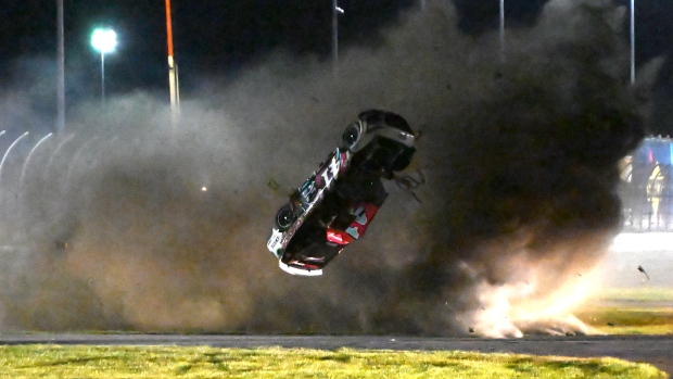 NASCAR driver Preece is 'awake, alert and mobile' following terrifying crash at Daytona
