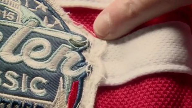 Fake Jersey label, TSN/W5 Fake Jersey label