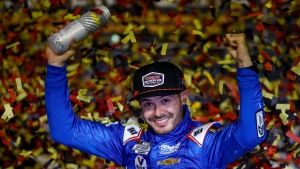 Larson claims NASCAR's opening playoff race and gets first career win at Darlington