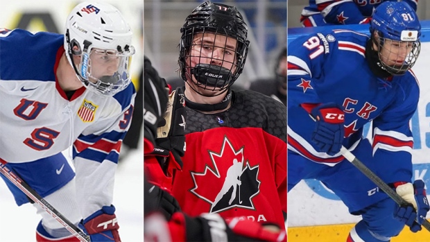 Celebrini leads 'Big Three' atop McKenzie's pre-season draft ranking