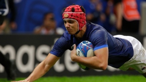 Second-string France struggles to beat feisty Uruguay at Rugby World Cup