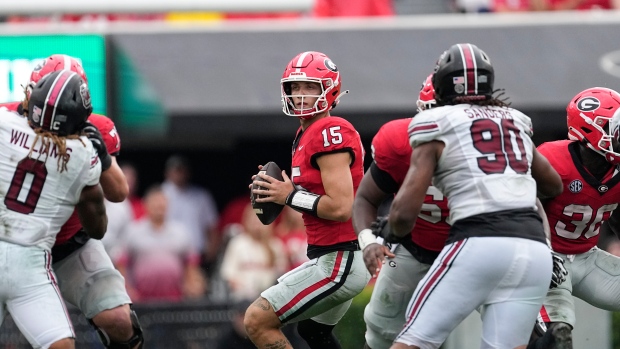 AP release new Top 25 college football poll with Georgia leading the way