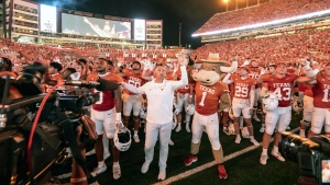 Alabama falls to No. 13; Texas moves to No. 3 in AP Top 25
