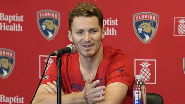 Tkachuk is back and ready to go as Panthers are set to open training camp