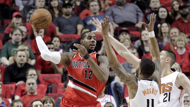 LaMarcus Aldridge, The Canadian Press LaMarcus Aldridge