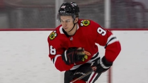 Foligno is impressed with Bedard and ready to help lead the Blackhawks