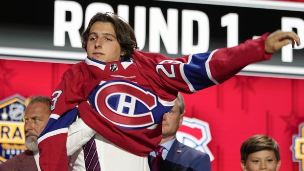 Habs' Reinbacher still adjusting, but showing promise at training camp
