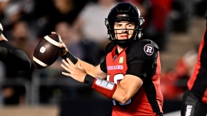 Redblacks QB Crum earns top quarterback grading in CFL honour roll