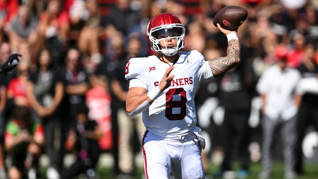 No. 16 Oklahoma beats Cincinnati in Bearcats' Big 12 debut