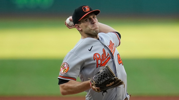 Means takes no-hit bid into seventh, Orioles hold Guardians to one hit in win