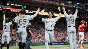 Pirates overcome nine-run deficit to beat Reds