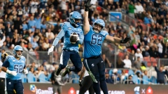 Toronto Argonauts celebrate