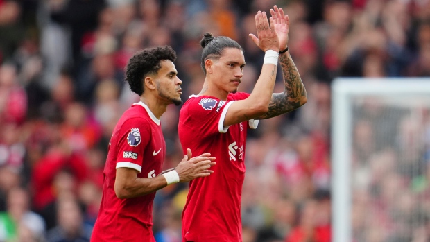 Nunez scores again as Liverpool tops West Ham