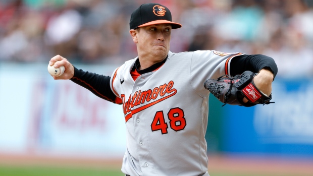Gibson, Rutschman move Orioles closer to AL East title with win over Guardians