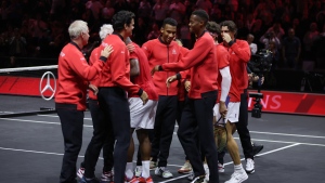 Team World beats Team Europe to claim second-straight Laver Cup title
