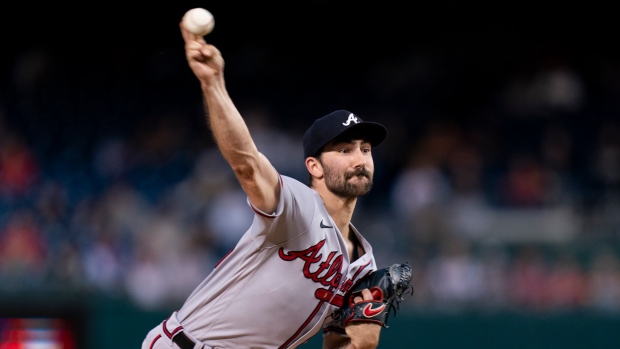 Braves win 100th game; split doubleheader with Nats