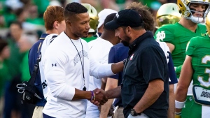 Notre Dame's Freeman takes blame for defensive gaffe