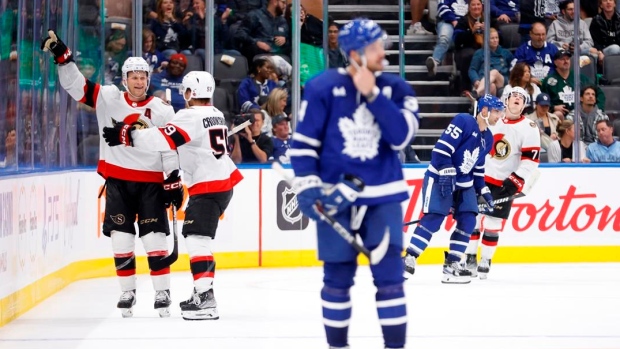 Chychrun scores twice including OT winner as Sens beat Leafs