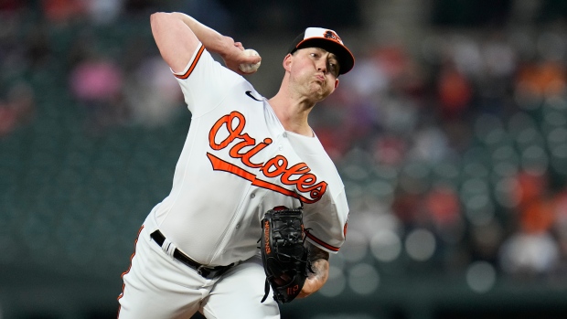 Bradish goes eight innings, Henderson homers to lead Orioles past Nationals