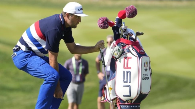Scheffler hooks up with putting coach and believes he's back on track for Ryder Cup