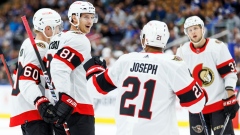 Ottawa Senators celebrate